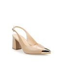 Adela - Zapatillas de Piel Nude | Davenia
