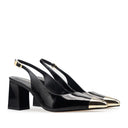Adela - Zapatillas de Piel Negro | Davenia