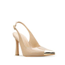 Ailin - Zapatillas de Piel Nude | Davenia