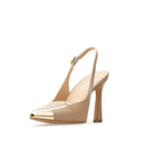 Ailin - Zapatillas de Piel Nude | Davenia
