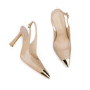 Ailin - Zapatillas de Piel Nude | Davenia