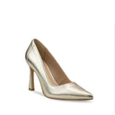 Antonella - Zapatillas de Piel Platino | Davenia