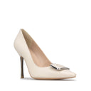 DANA | ZAPATILLA DE PIEL MARFIL