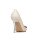 DANA | ZAPATILLA DE PIEL MARFIL
