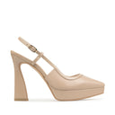 BRENDA | ZAPATILLA PIEL BEIGE