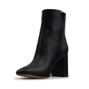 Camila - Botines de Piel Negro | Davenia