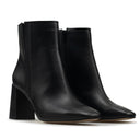 Camila - Botines de Piel Negro | Davenia