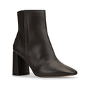 Camila - Botines de Piel Café | Davenia