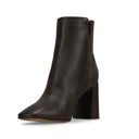Camila - Botines de Piel Café | Davenia