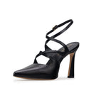 ANDREA | ZAPATILLA PIEL NEGRA
