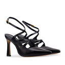 ANDREA | ZAPATILLA PIEL NEGRA