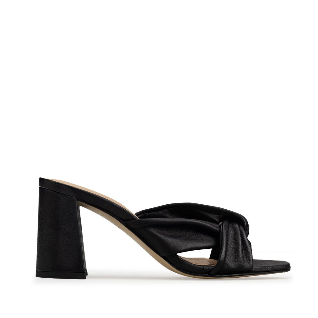 ALTHEA | SANDALIA DE PIEL NEGRO
