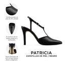 PATRICIA | ZAPATILLAS NEGRAS DE PIEL