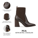MIA | BOTIN DE PIEL CAFÉ