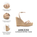 Arezzo - Alpargatas de Piel Beige | Davenia