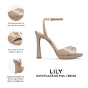 LILY | SANDALIAS DE PIEL NUDE