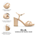 ELIA | SANDALIA DE PIEL BEIGE