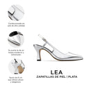 LEA | ZAPATILLAS PLATA DE PIEL