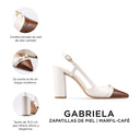 GABRIELA | ZAPATILLAS MARFIL DE PIEL