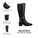 BEATRIZ | BOTA LARGA DE PIEL