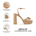EMILIA | PLATAFORMA DE PIEL NUDE
