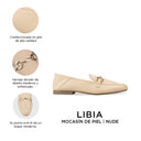 LIBIA | MOCASÍN DE PIEL