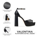 VALENTINA | PLATAFORMA DE PIEL