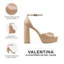 VALENTINA | PLATAFORMA DE PIEL NUDE
