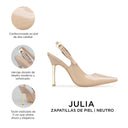 JULIA | ZAPATILLAS DE PIEL BEIGE
