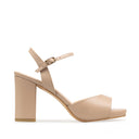 OLIVIA | SANDALIA DE PIEL NUDE