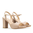 OLIVIA | SANDALIA DE PIEL NUDE