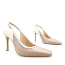 ISABEL | ZAPATILLA BEIGE DE PIEL