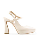 CELESTE | ZAPATILLAS MARFIL DE PIEL