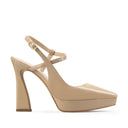 CELESTE | ZAPATILLAS BEIGE DE PIEL