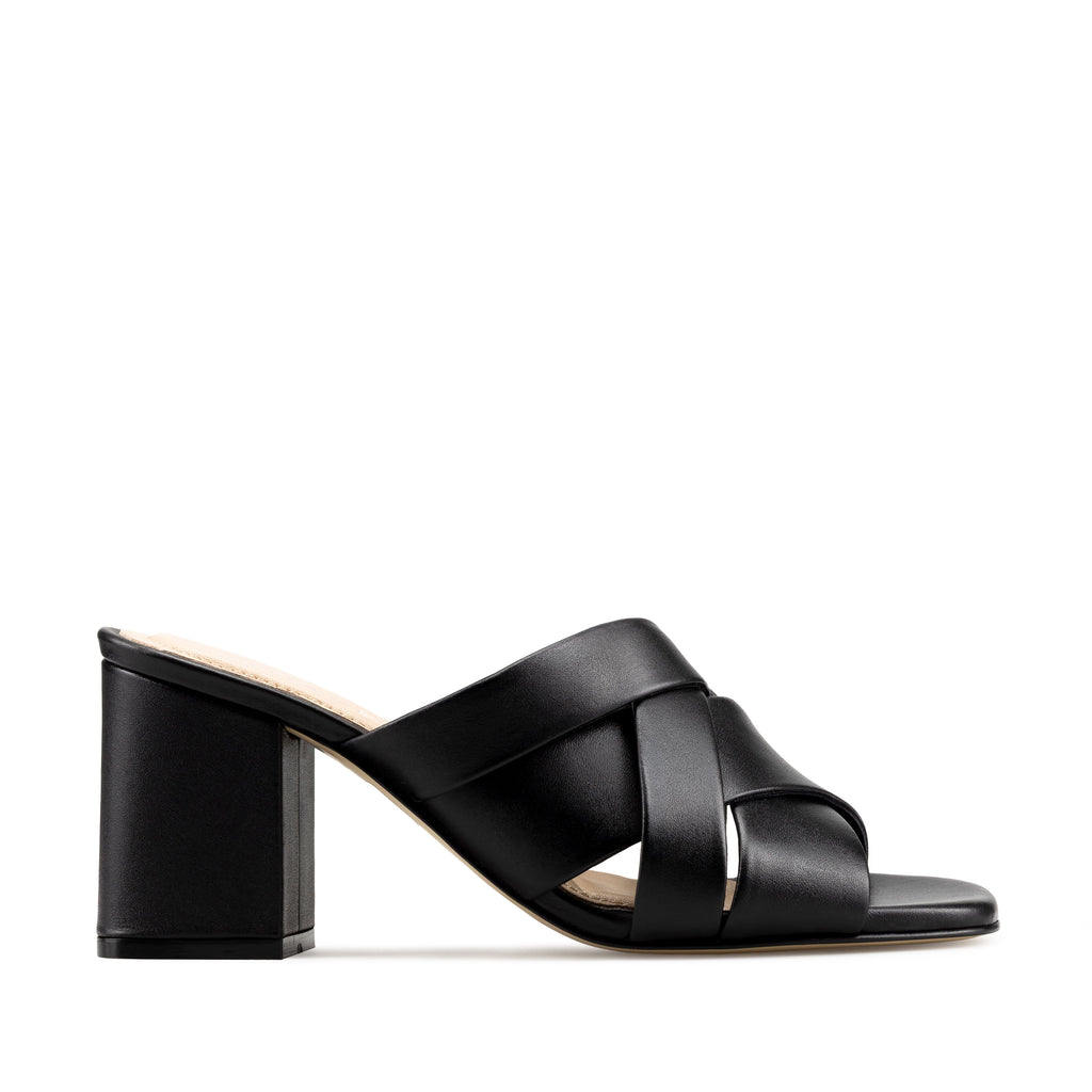 CELIA | SANDALIAS NEGRAS DE PIEL