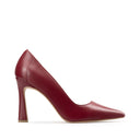 Antonella - Zapatillas de Piel Roja | Davenia
