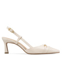 TAMARA | ZAPATILLA MARFIL DE PIEL