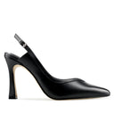 Bianca - Zapatillas de Piel Negras | Davenia
