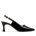 Esther - Zapatillas de piel negras | Davenia