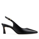 Zoe - Zapatillas de piel negras | Davenia