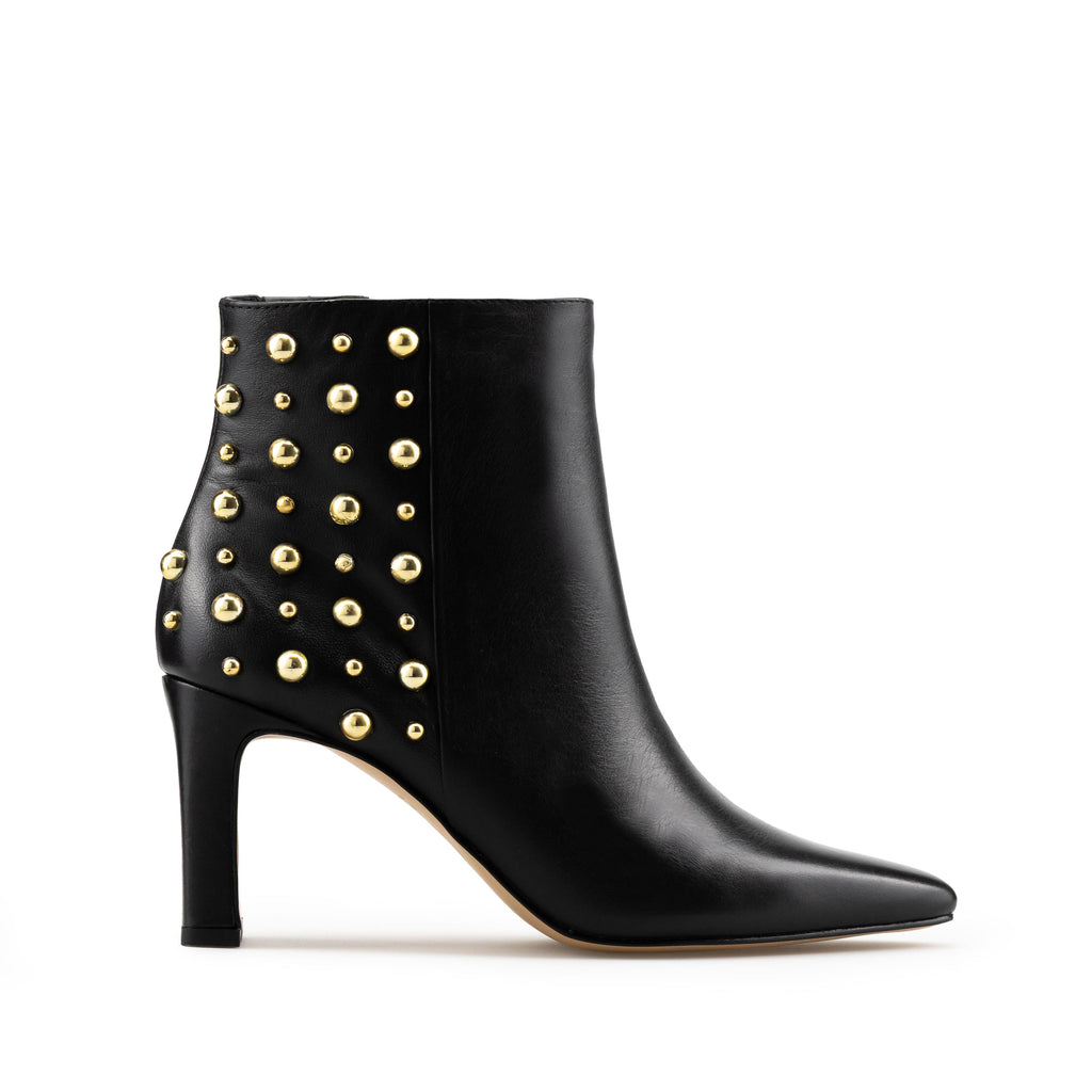 JESSICA | BOTÍN DE PIEL NEGRO