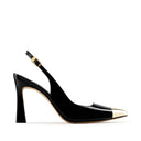 Ailin - Zapatillas de Piel Negro | Davenia