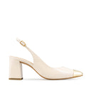 ADELA | ZAPATILLAS MARFIL DE PIEL