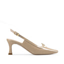 ESTHER | ZAPATILLAS BEIGE DE PIEL