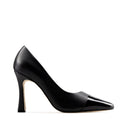 FRANCESCA | ZAPATILLAS NEGRAS DE PIEL