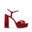 AURORA | PLATAFORMA DE PIEL ROJA