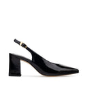 Bárbara- Zapatillas de Piel Negras | Davenia