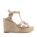 ALEJANDRA | ALPARGATA DE PIEL BEIGE