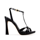 PAULA | SANDALIA DE PIEL NEGRO