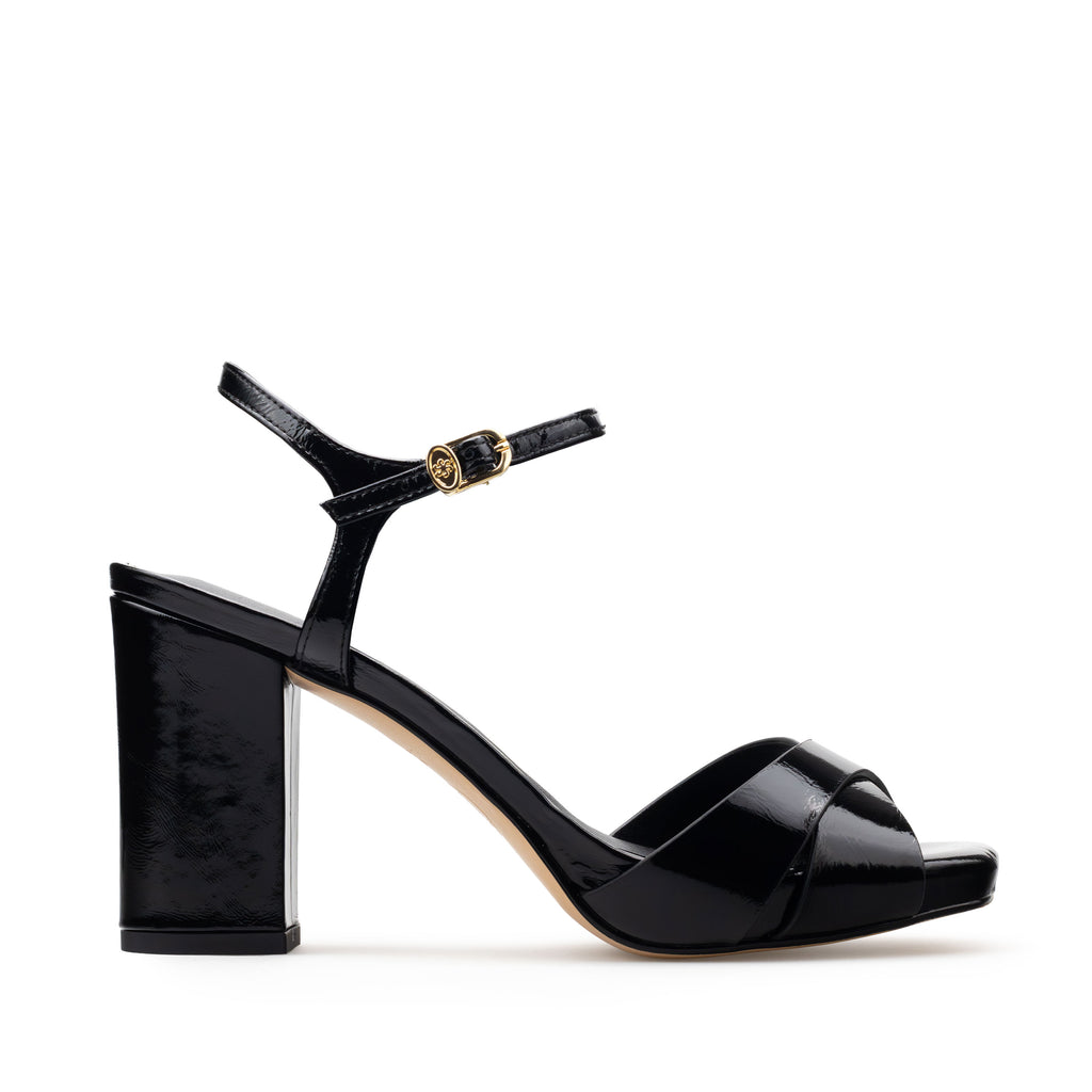 ELIA | SANDALIA DE PIEL NEGRA